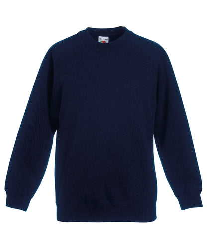 Fruit of the Loom Kids classic raglan sweatshirt
