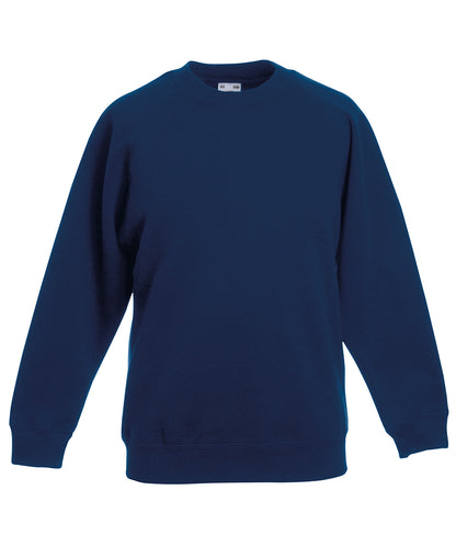 Fruit of the Loom Kids classic raglan sweatshirt