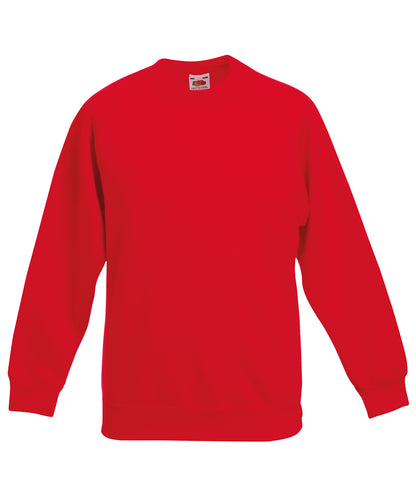 Fruit of the Loom Kids classic raglan sweatshirt