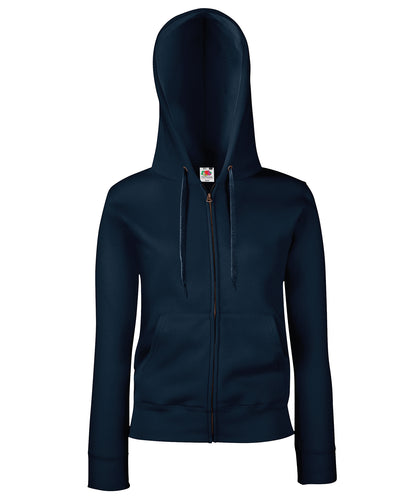Fruit of the Loom Women's premium 70/30 hooded sweatshirt jacket