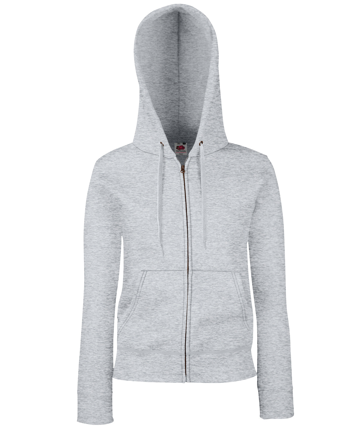 Fruit of the Loom Women's premium 70/30 hooded sweatshirt jacket
