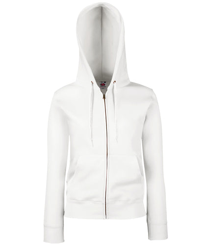 Fruit of the Loom Women's premium 70/30 hooded sweatshirt jacket