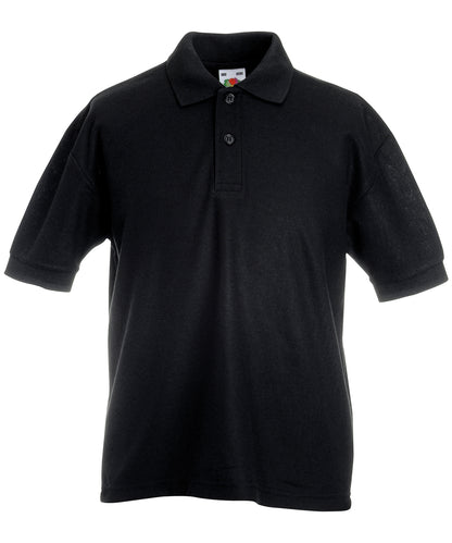 Fruit of the Loom Kids 65/35 piqué polo