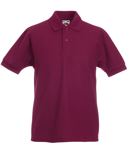Fruit of the Loom Kids 65/35 piqué polo