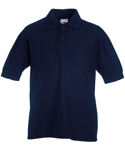 Fruit of the Loom Kids 65/35 piqué polo