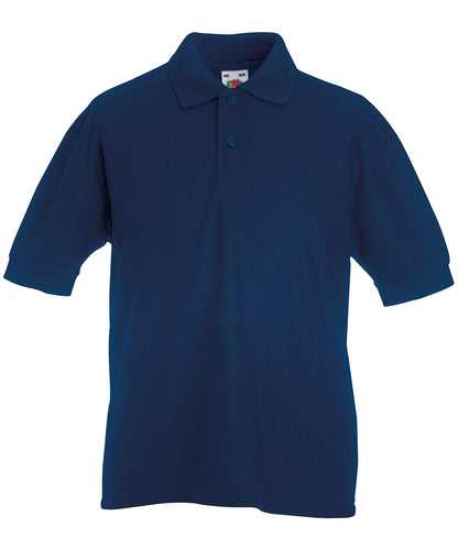 Fruit of the Loom Kids 65/35 piqué polo