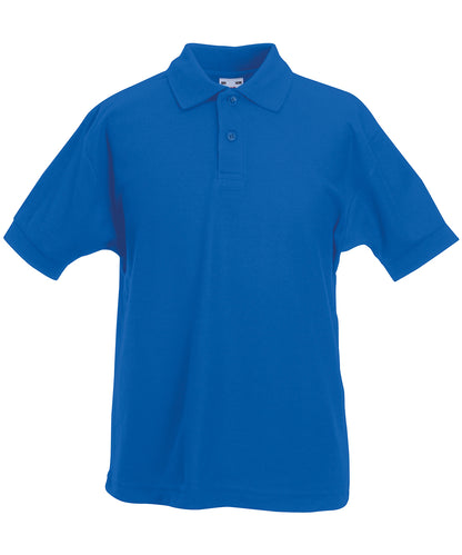 Fruit of the Loom Kids 65/35 piqué polo