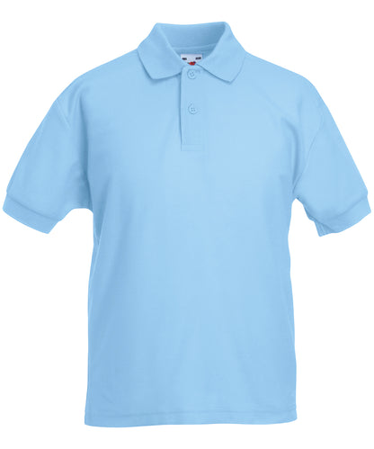 Fruit of the Loom Kids 65/35 piqué polo