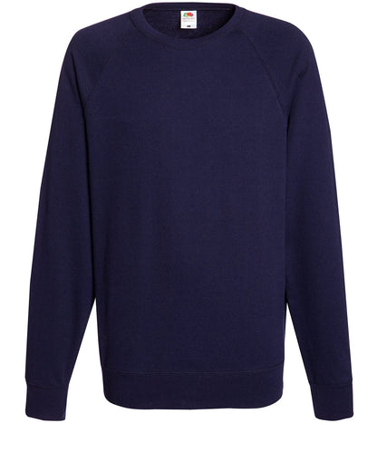 Fruit of the Loom Lightweight raglan sweatshirt