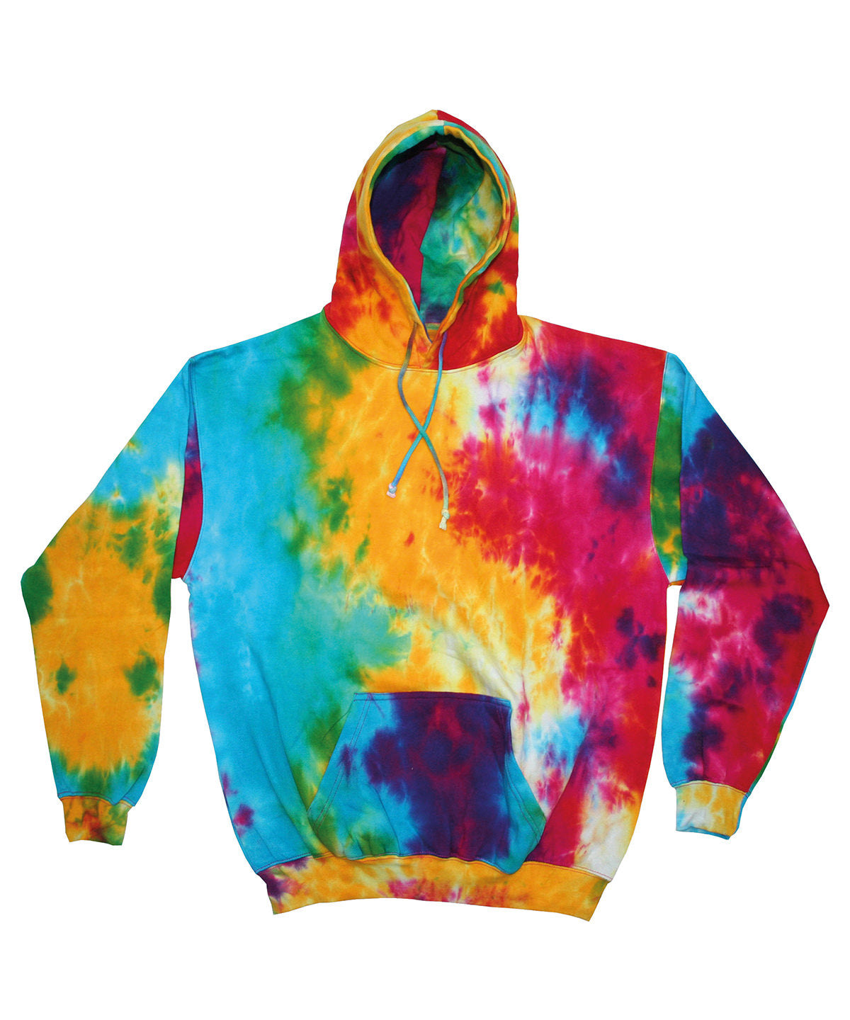 Colortone Rainbow tie-dye hoodie