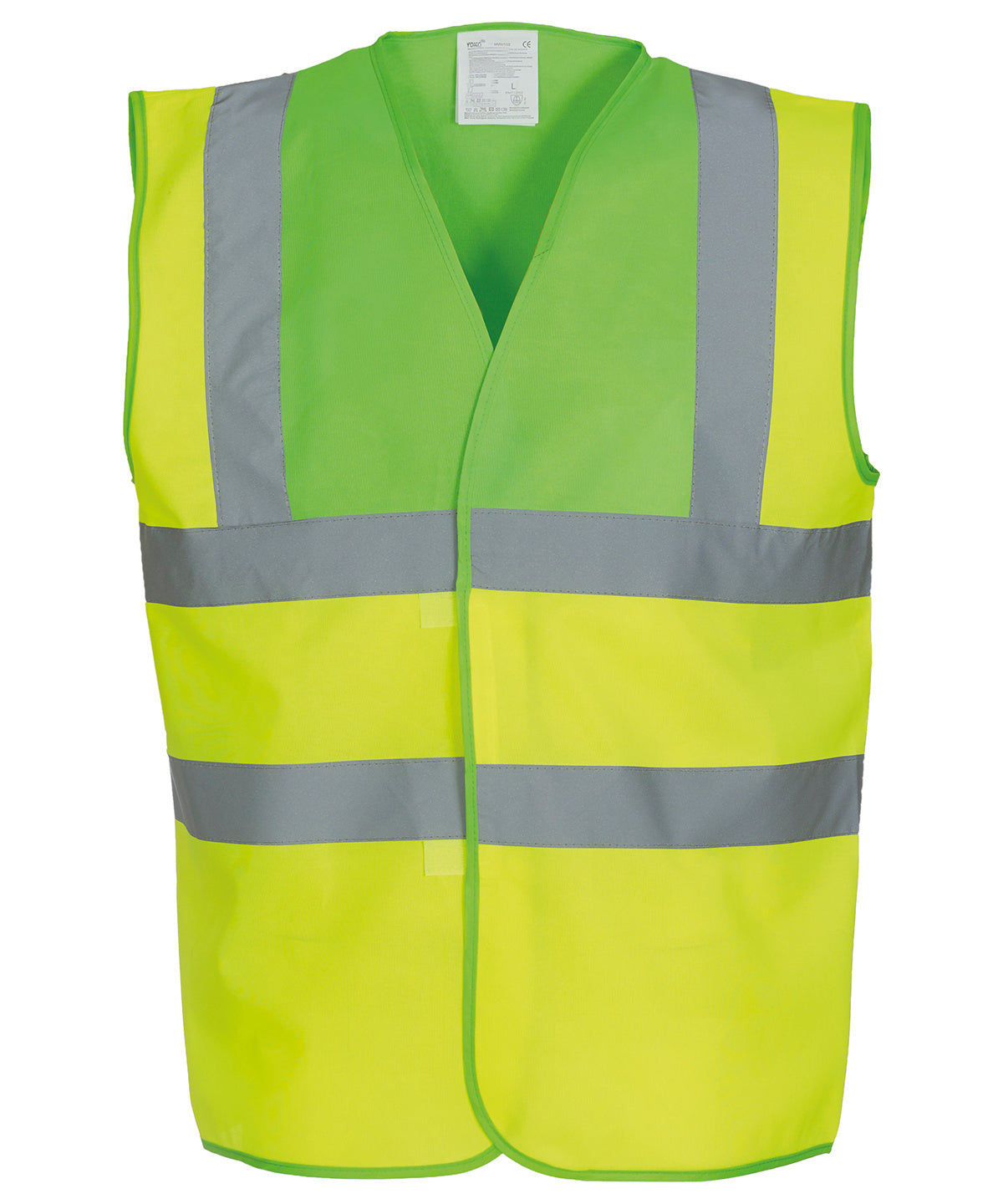 Yoko Hi-vis 2-band-and-braces waistcoat (HVW100)