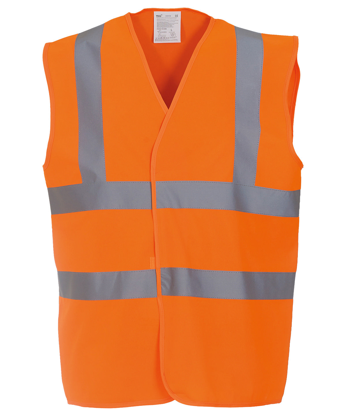 Yoko Hi-vis 2-band-and-braces waistcoat (HVW100)