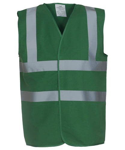 Yoko Hi-vis 2-band-and-braces waistcoat (HVW100)