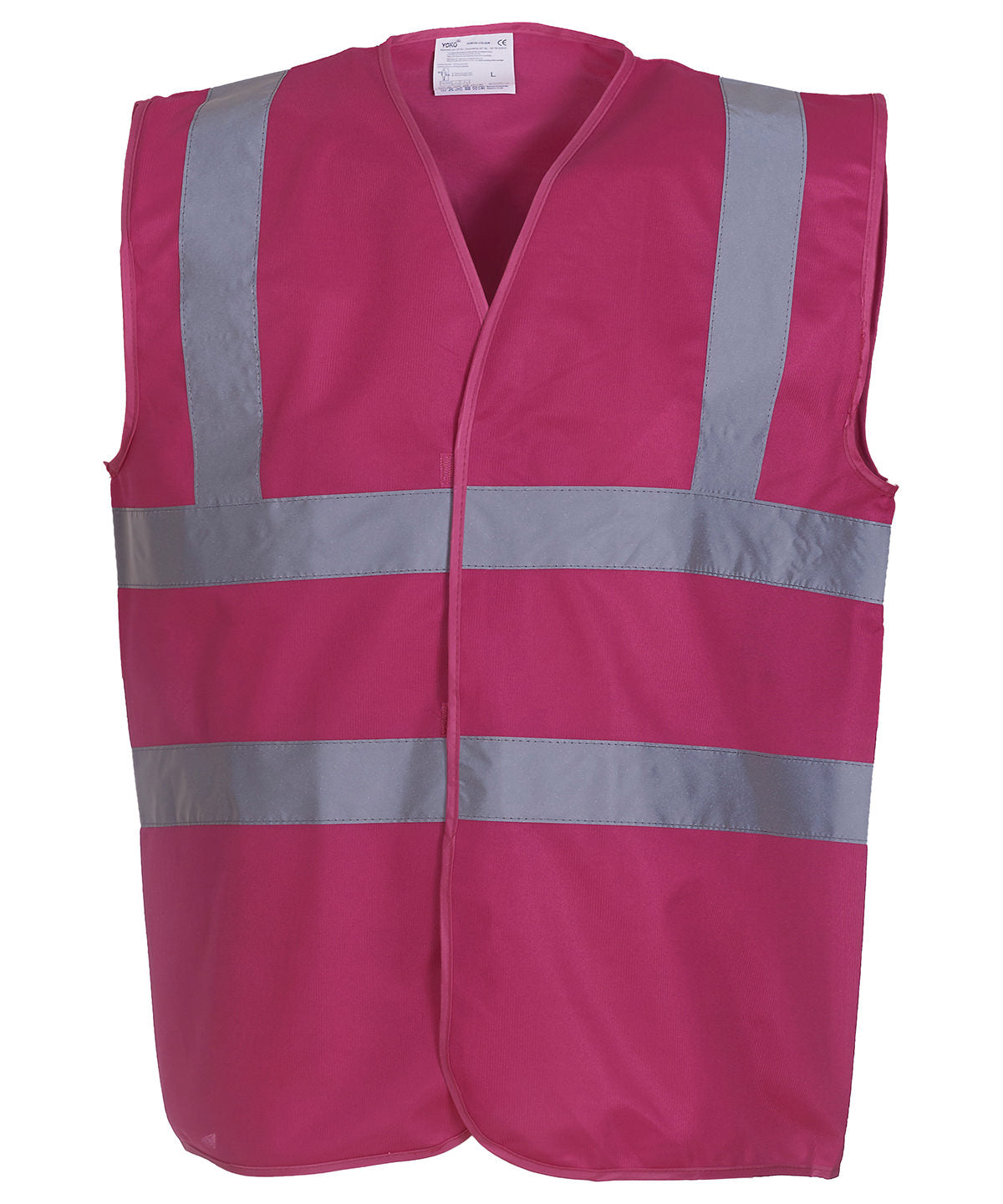 Yoko Hi-vis 2-band-and-braces waistcoat (HVW100)