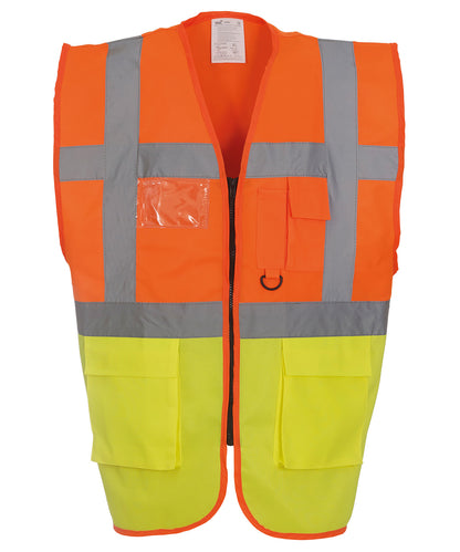 Yoko Multifunctional executive hi-vis waistcoat (HVW801)