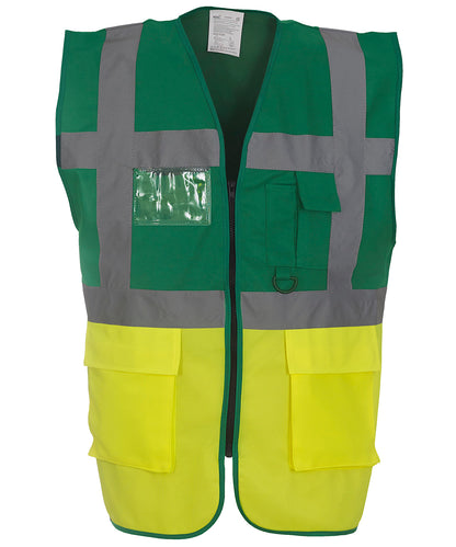 Yoko Multifunctional executive hi-vis waistcoat (HVW801)