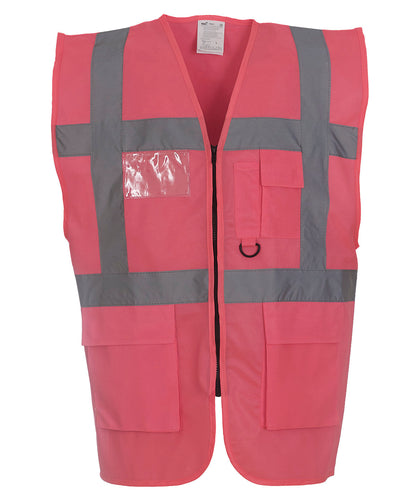 Yoko Multifunctional executive hi-vis waistcoat (HVW801)
