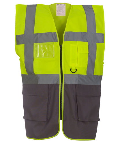 Yoko Multifunctional executive hi-vis waistcoat (HVW801)