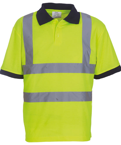 Yoko Hi-vis short sleeve polo (HVJ210)
