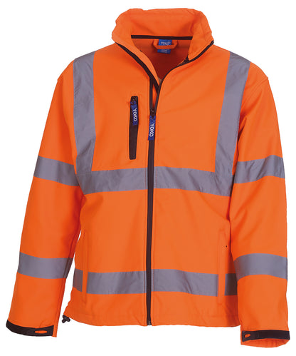 Yoko Hi-vis softshell jacket (HVK09)