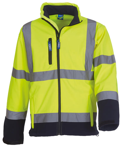 Yoko Hi-vis softshell jacket (HVK09)