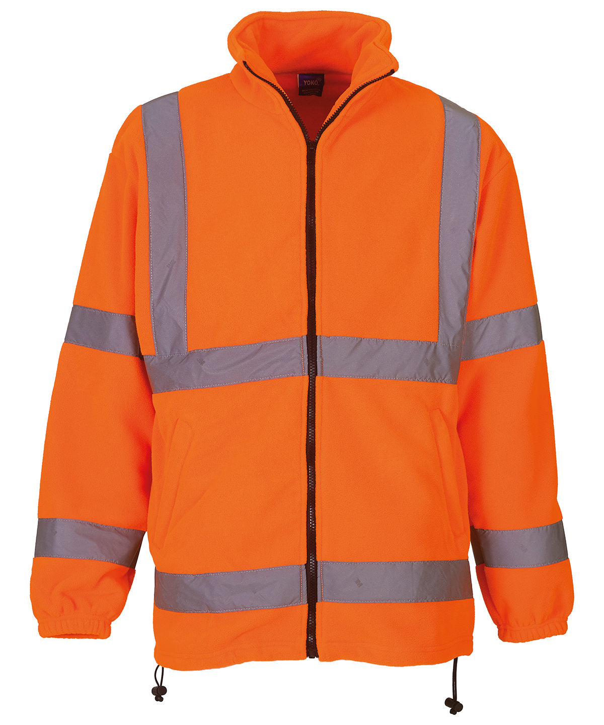 Yoko Hi-vis heavyweight fleece jacket (HVK08)