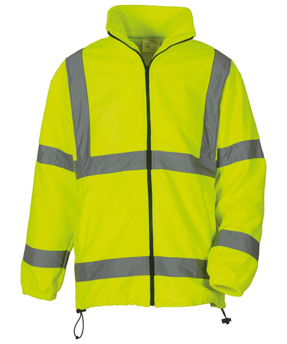 Yoko Hi-vis heavyweight fleece jacket (HVK08)