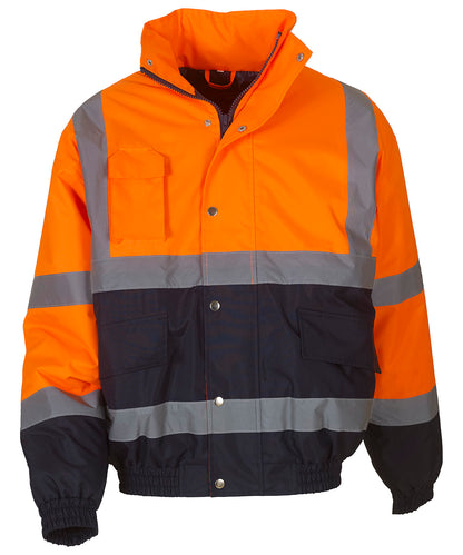 Yoko Hi-vis two-tone bomber jacket (HVP218)