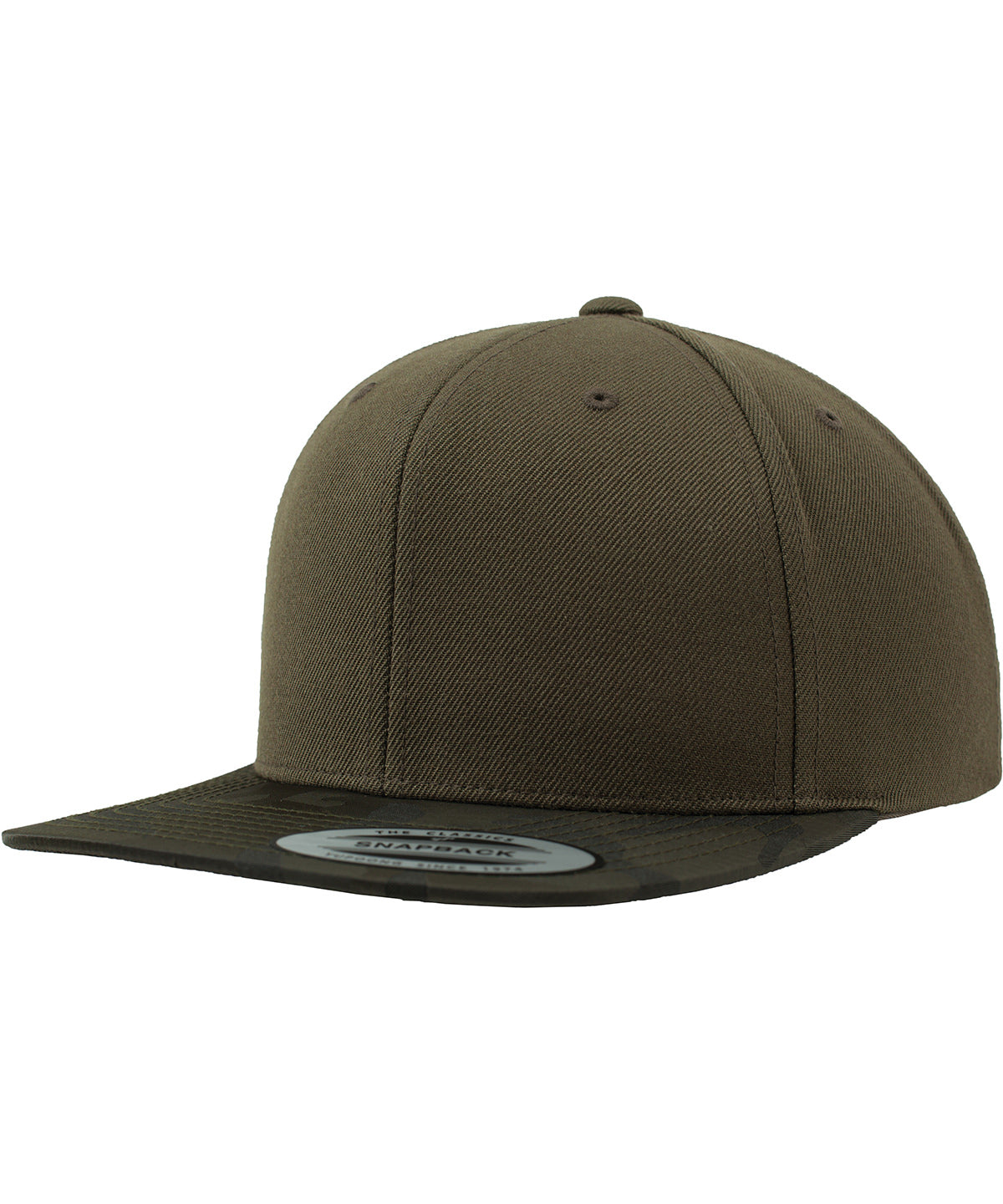 Flexfit by Yupoong Camo visor snapback (6089CV)