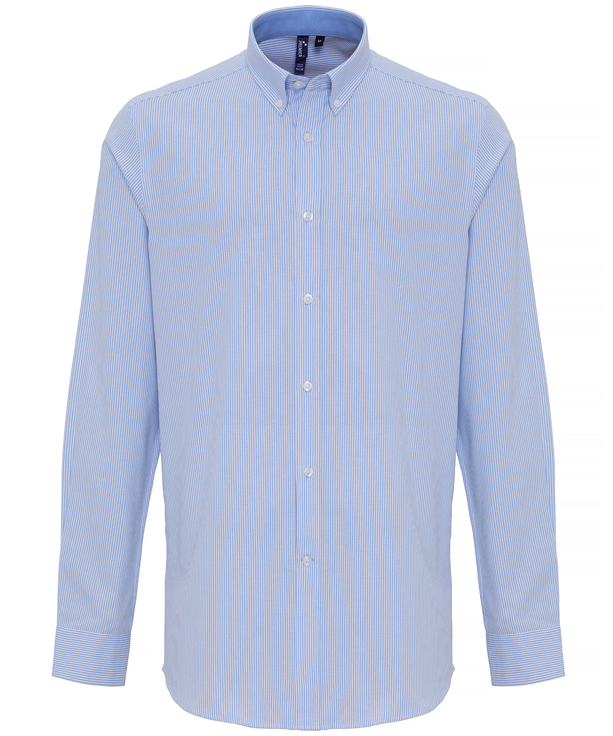 Premier Cotton-rich Oxford stripes shirt