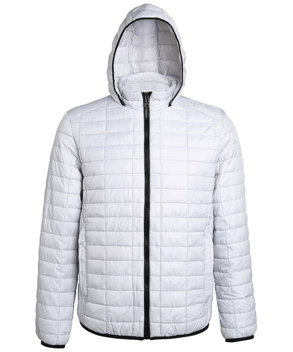 2786 Honeycomb hooded jacket