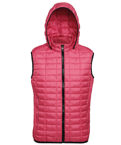 2786 Honeycomb hooded gilet