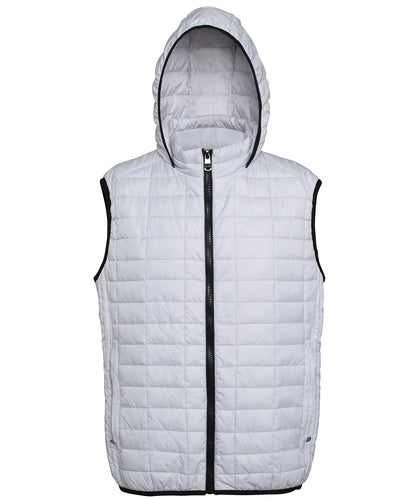 2786 Honeycomb hooded gilet