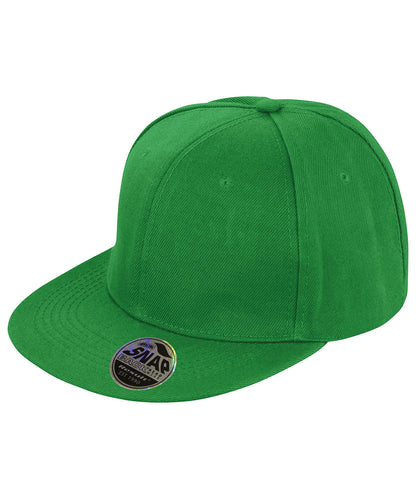 Result Headwear Bronx original flat peak snapback cap