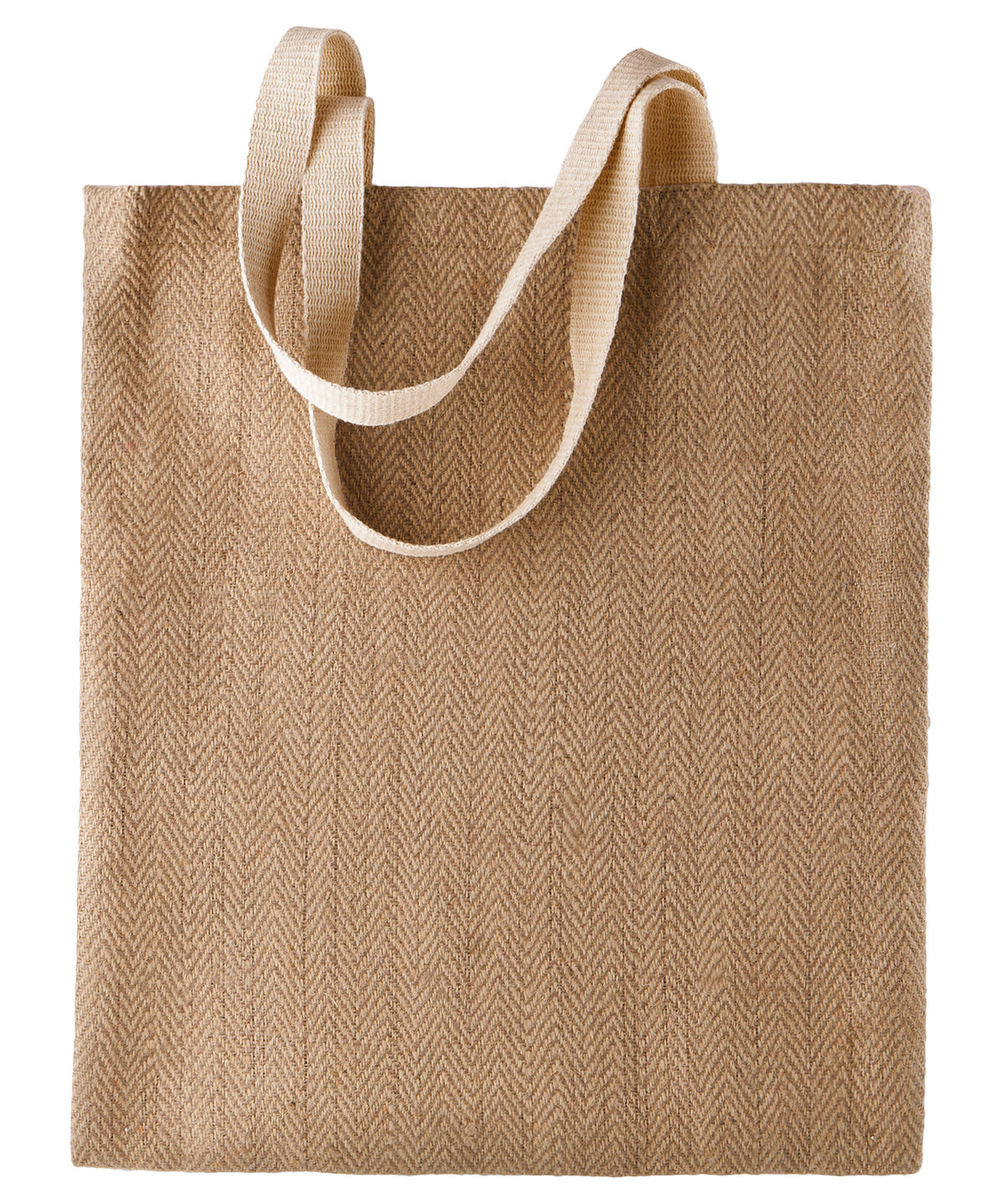 KiMood 100% natural yarn dyed jute bag
