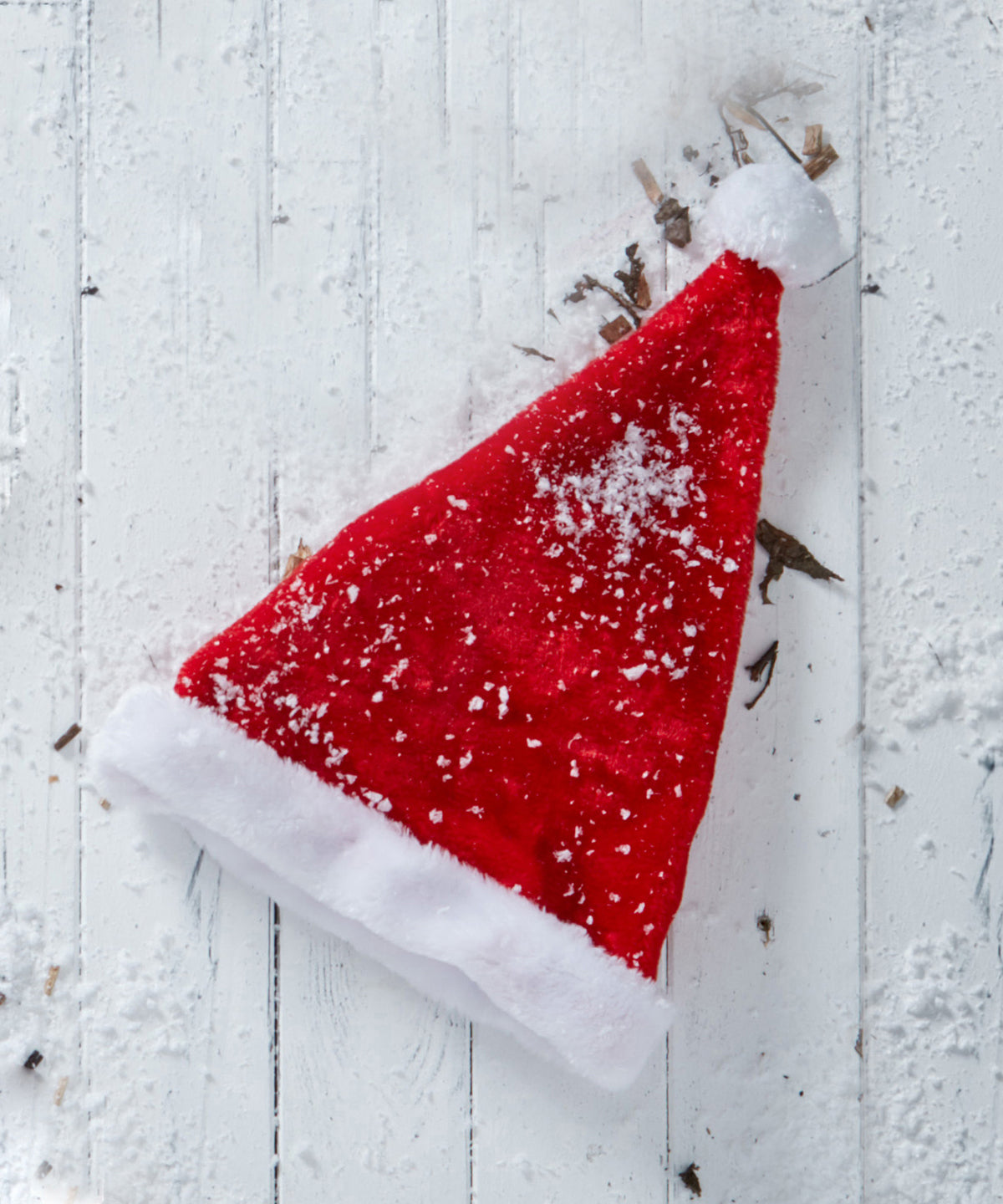 The Christmas Shop Plush Santa hat