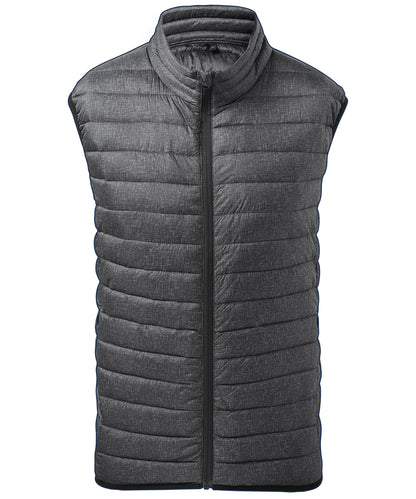 2786 Melange padded gilet