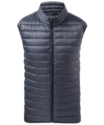 2786 Melange padded gilet