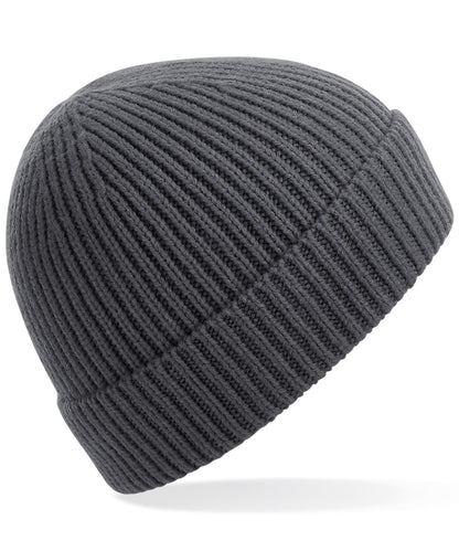 Beechfield Engineered knit ribbed beanie