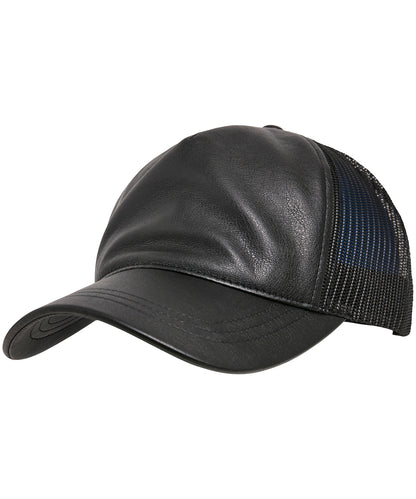 Flexfit by Yupoong Leather trucker