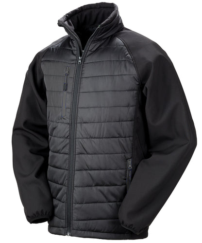 Result Recycled Compass padded softshell jacket