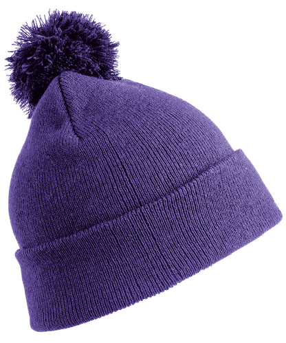 Result Winter Essentials Junior pom pom beanie