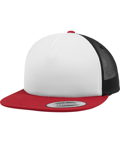 Flexfit by Yupoong Foam trucker with white front (6005FW)