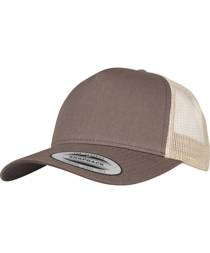 Flexfit by Yupoong 5-panel retro trucker 2-tone cap (6506T)