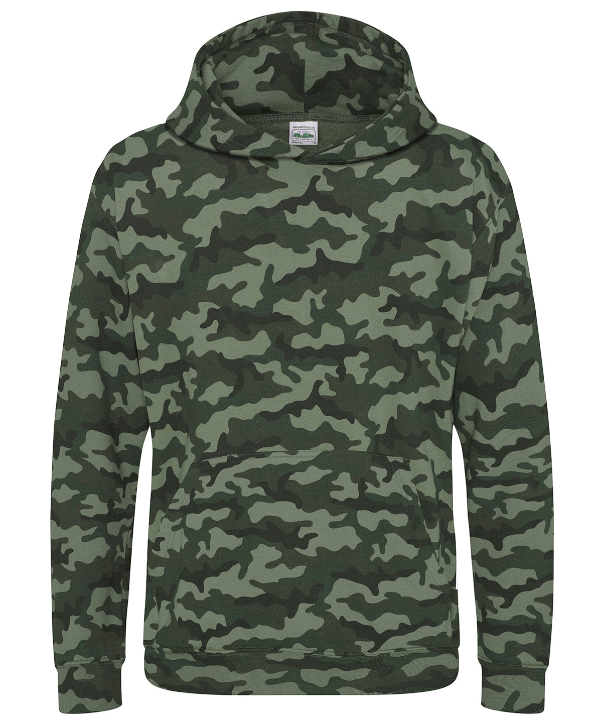 AWDis Just Hoods Kids camo hoodie