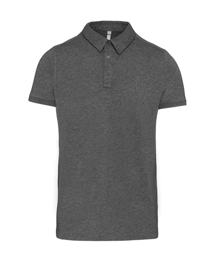 Kariban Jersey knit polo shirt