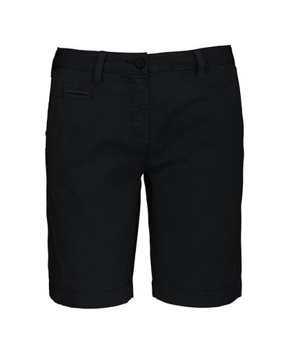 Kariban Ladies' washed effect Bermuda shorts
