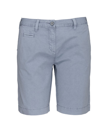 Kariban Ladies' washed effect Bermuda shorts