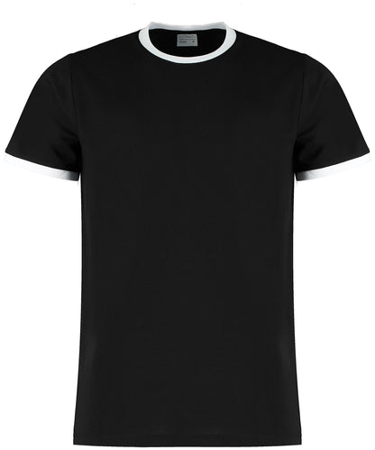 Kustom Kit Fashion fit ringer tee
