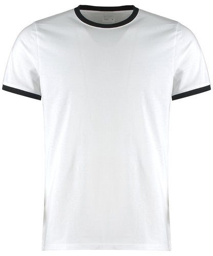Kustom Kit Fashion fit ringer tee